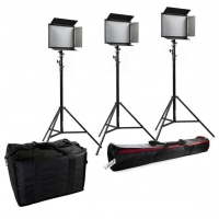 Bresser SH-900 LED Set - 3x LED en 3x Statief