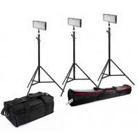 Bresser SL-360 LED Set - 3x LED en 3x Statief
