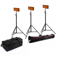 Bresser SL-360 LED Set - 3x LED en 3x Statief