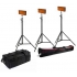 Bresser SL-360 LED Set - 3x LED en 3x Statief