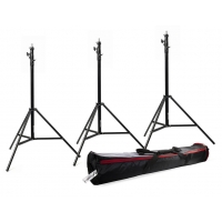 Bresser SH-900 LED Set - 3x LED en 3x Statief