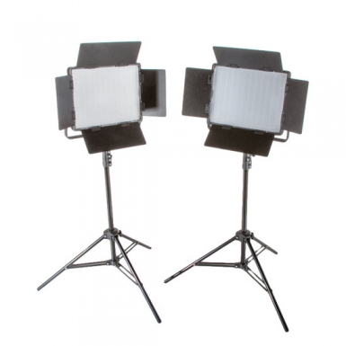Bresser F001333 Pannello LED LS-900A Bi-Color 54W – Luce Da 8860 LUX Per Video E Foto, Regolabile A 3200-5600K